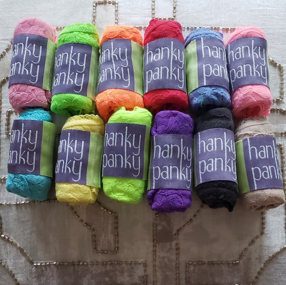 HANKY PANKY Signature Lace Low Rise Thong-3-pack